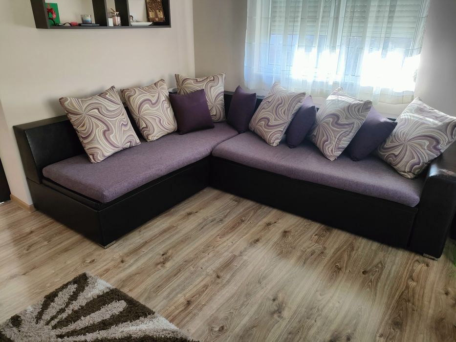 Ъглов диван размери 200/274