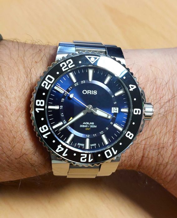 ORIS Aquis Hammerhead/GMT Limited Edition Diver 45mm Day/Date