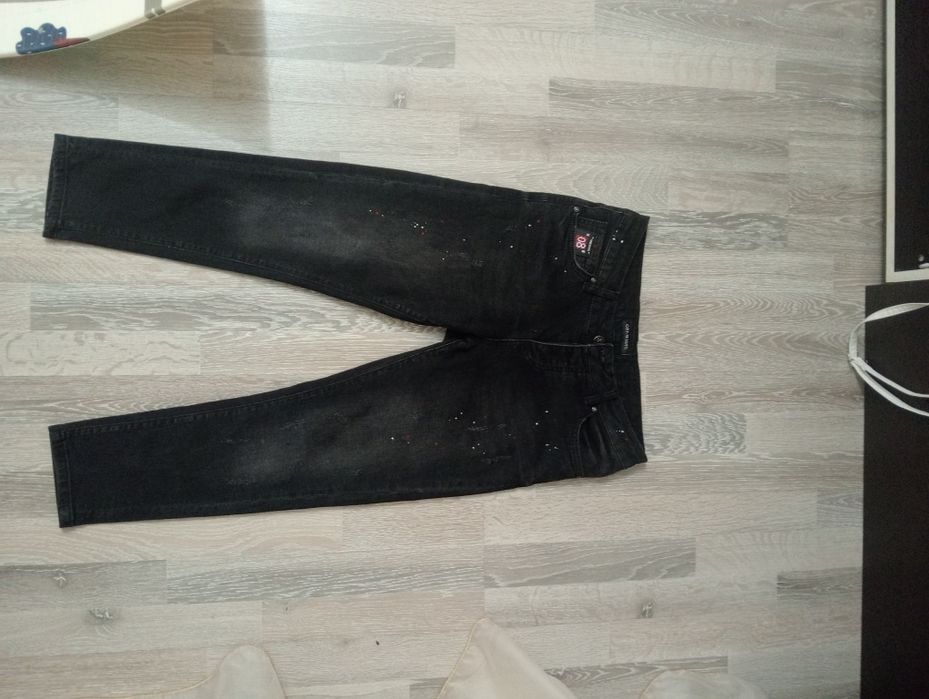 Джинсы OFF-WHITE черные