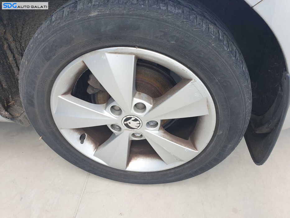 Set 4 Jante Roti Aliaj 205 55 16 R16 5x112 Skoda Superb 1 2002 - 2008 [K3951]