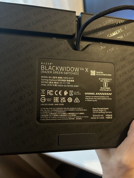 Геймърска клавиатура Razor