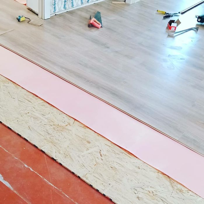 Укладка ламината 1200т