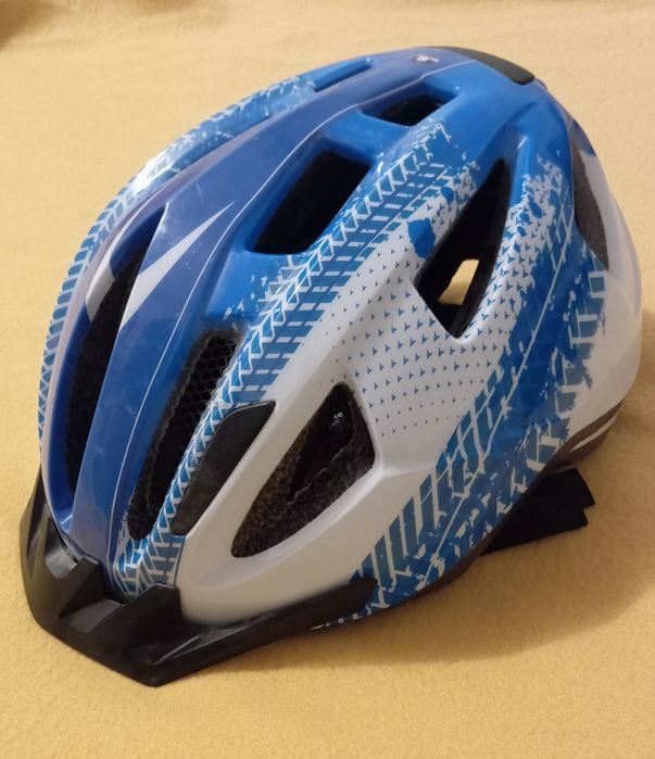 Cască bicicletă copii albastra  – ușoară și comodă