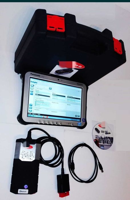 Diagnoza Auto Multimarca Romana 2025 + TABLETA Panasonic 10.1" I5 G7