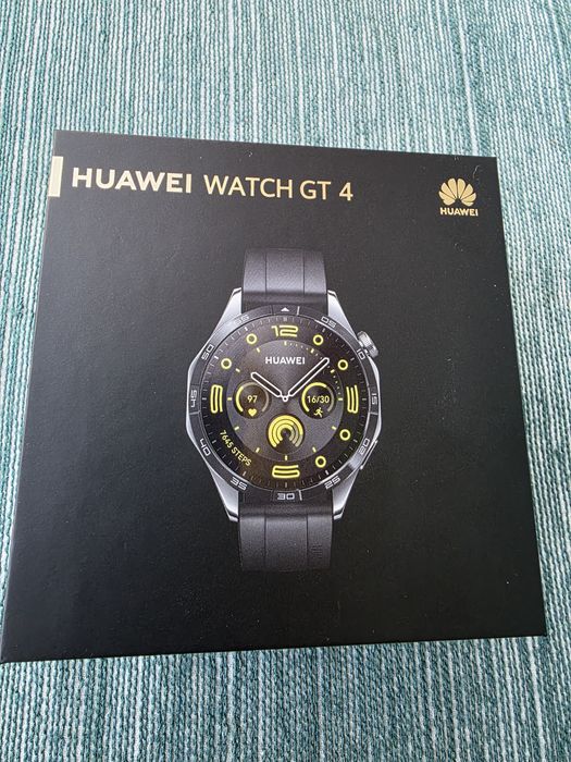Смарт часовник HUAWEI WATCH GT 4 Black - 46 мм.