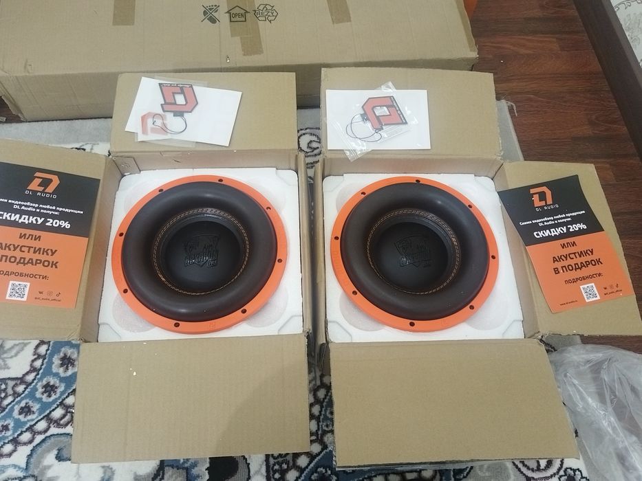 Новые сабвуферы DL Audio Gryphon Pro 10 — 2 шт