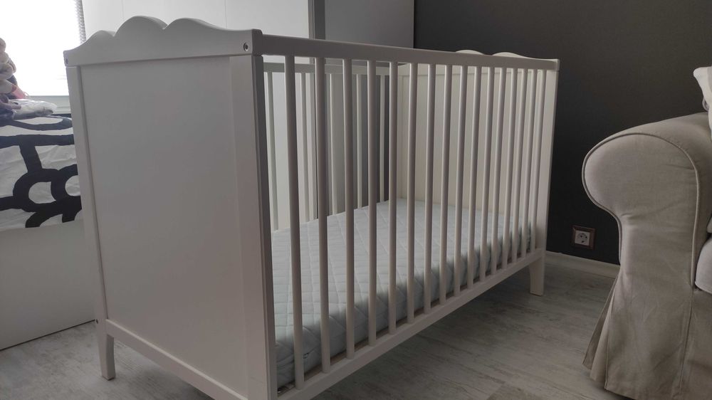 Детско/ Бебешко легло IKEA + матрак и подарък органайзери