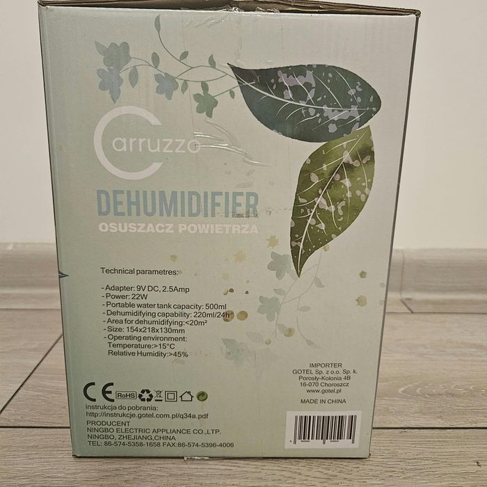 Dezumidificator Carruzzo (Model Q34A)