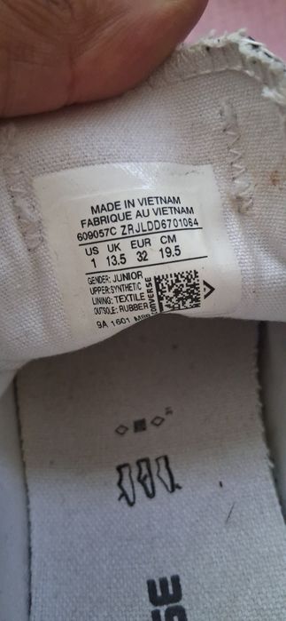 Teniși Converse All Star, din piele, copii, mărimea 32