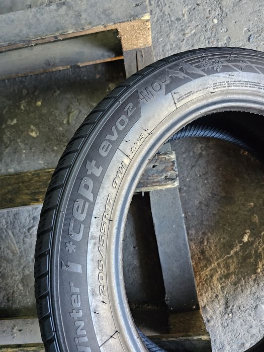 2 anvelope iarna 205 55 17 Hankook 2019