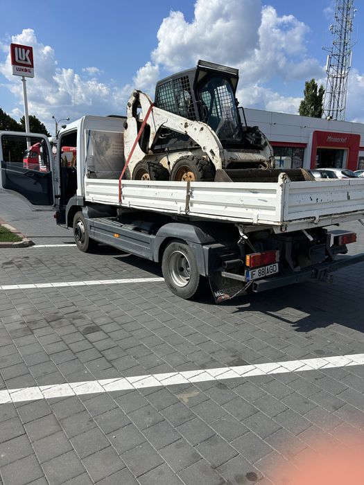 De închiriat Buldoexcavator și basculantă 7,5t