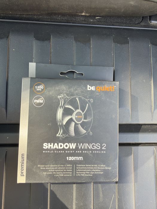 Кулер для корпуса be quiet shadow wings 2 120mm