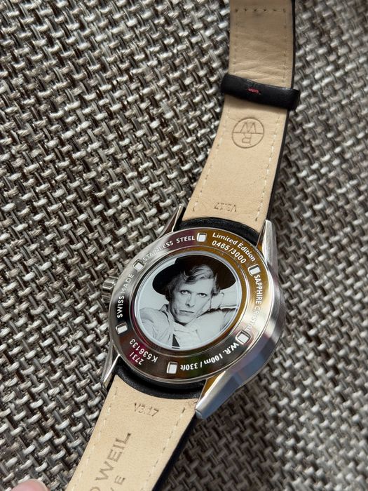 Часовник Raymond Weil Freelancer 42mm David Bowie