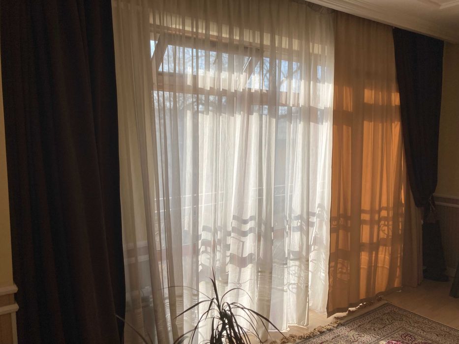 Шторы и тюль б/у