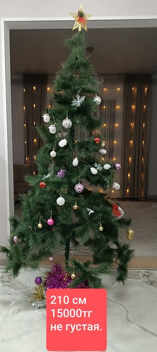 Ёлка не густая 215см