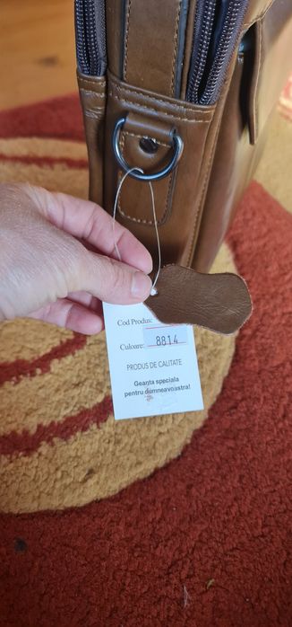 Geanta bărbătească de piele