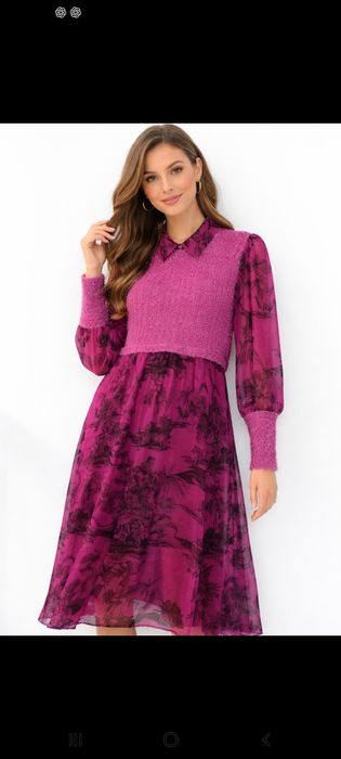 Платье модное фиолетовый