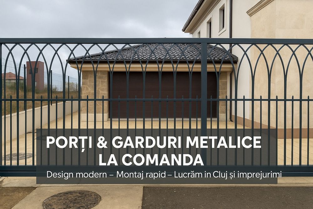 Confecții metalice & inox -porți,garduri,balustrade