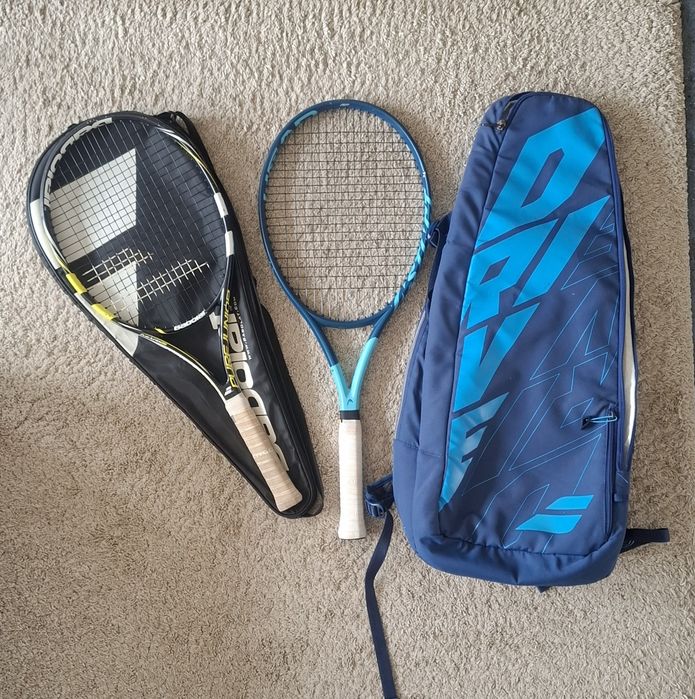 Тенис ракета Head Graphene 360+ Instinct MP, сак раница Babolat калъф