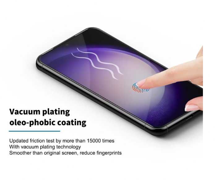 3 броя 5D Стъклен Протектор за Samsung Galaxy S24 9H