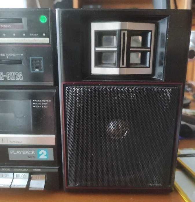 стерео радио касетофон Panasonic RX-CW26L двукасетъчен=65€