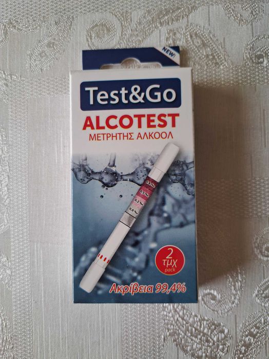 Комплект еднократни тестове за алкохол