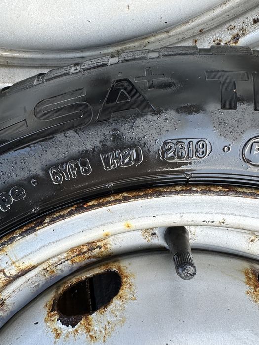 4 броя джанти Peugeot, Citroen 4х108 14 цола с гуми 185/60/14