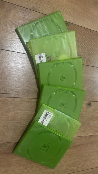 Set 6 carcase joc Microsoft Xbox 360, culoare verde