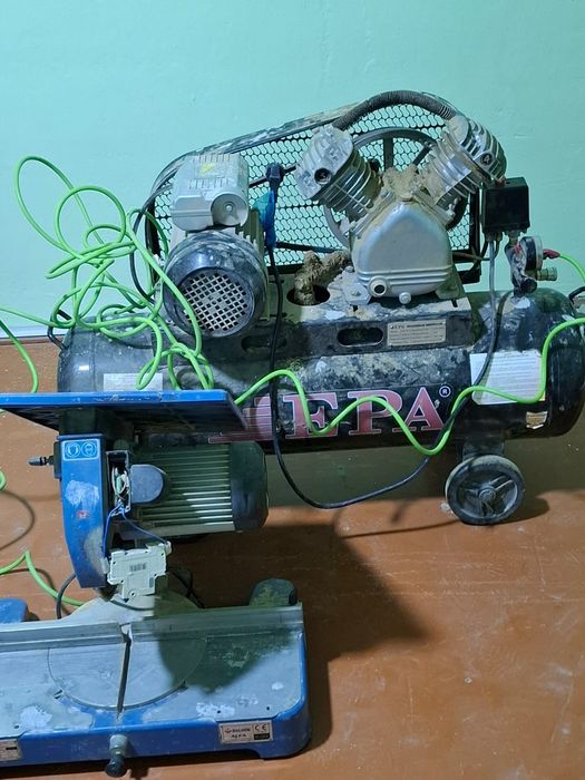 Kompressor, kesadigan aparat.