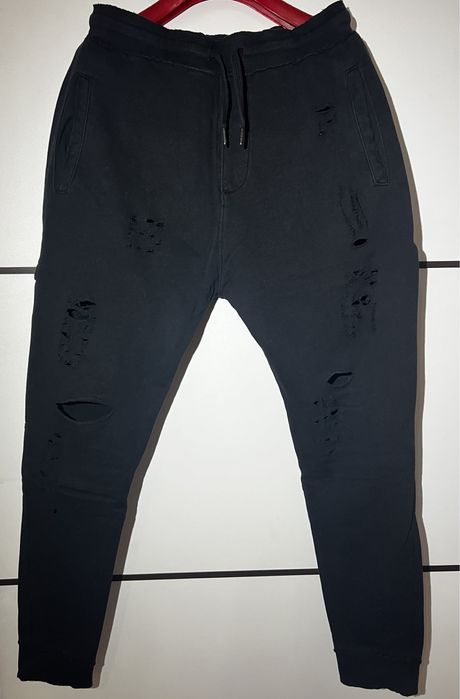 Штаны Zara, стиль рваный