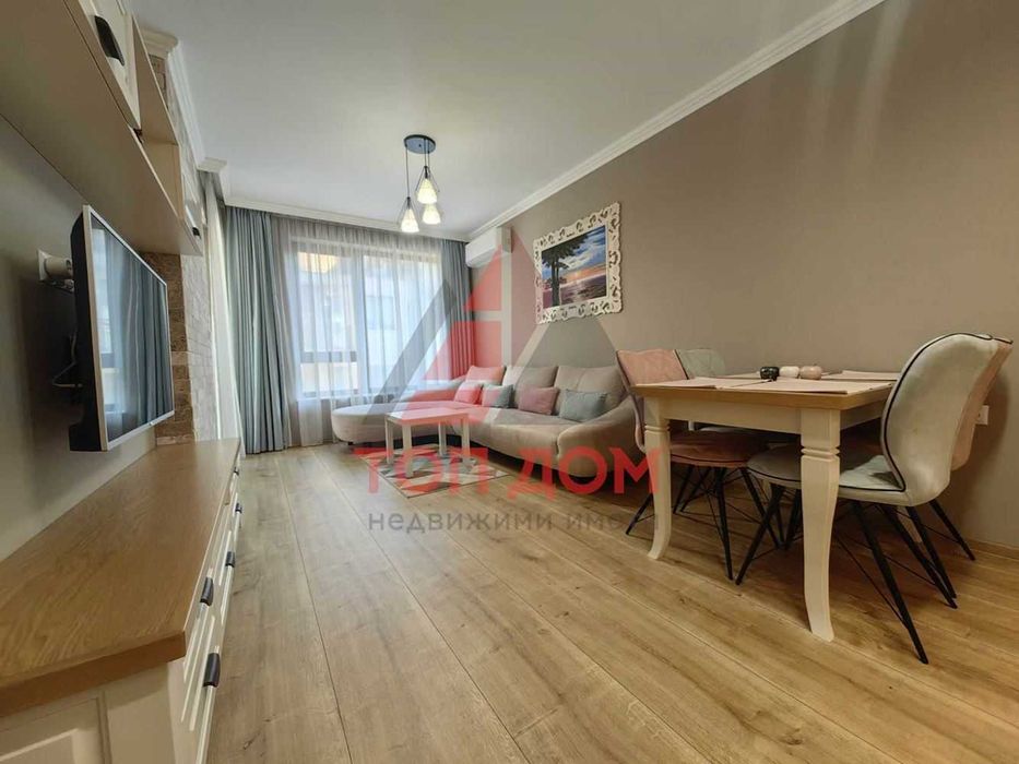 Дава се под наем Двустаен апартамент в Варна, Чаталджа - 65 кв.м за 714 € - Снимка #1