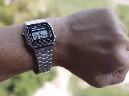Elektron qo'l soati Casio A-168WA