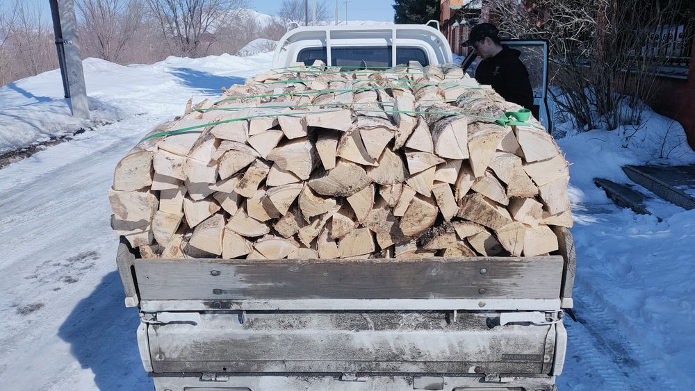 Продам дрова колотые осина береза