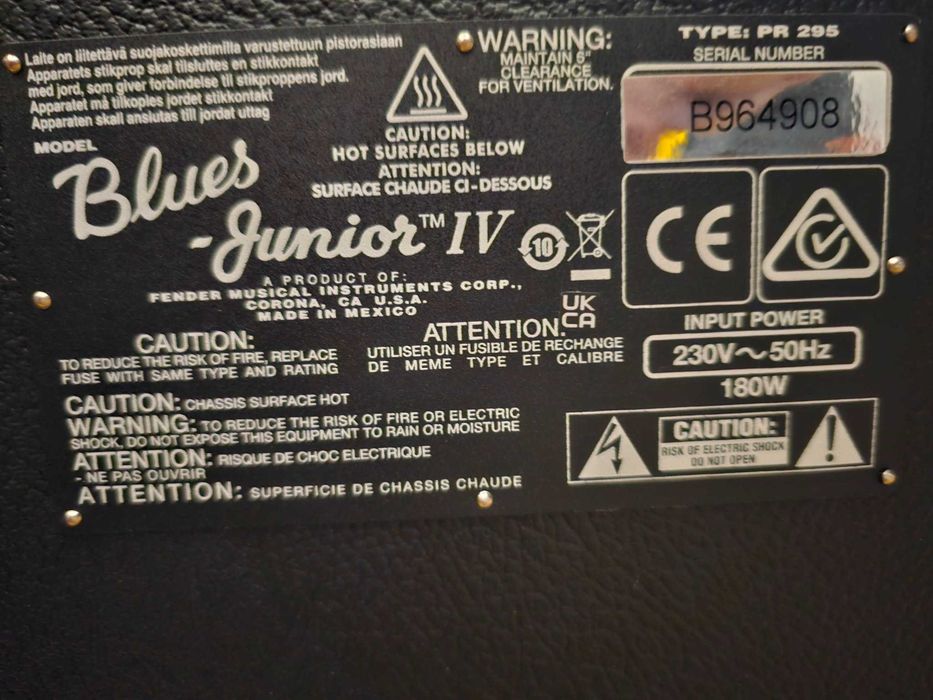 Fender Blues Junior IV
