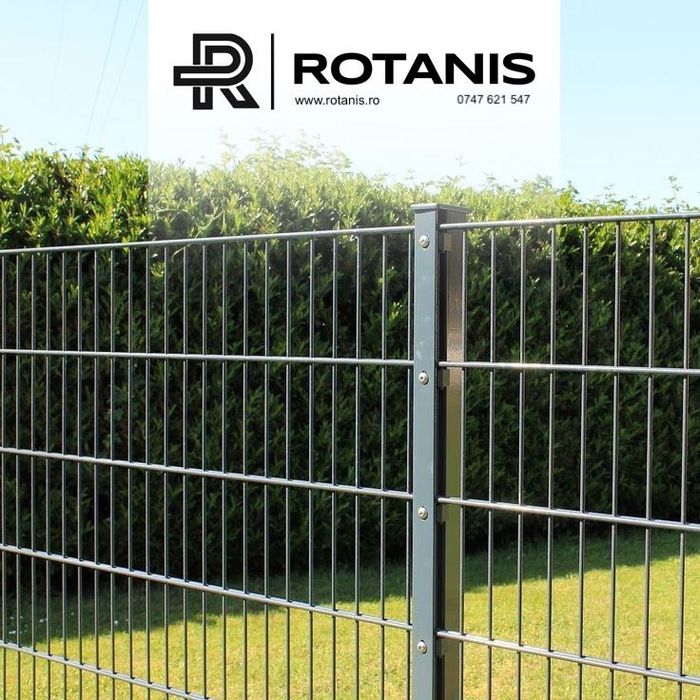 Panou de gard calitate Premium / Plasa cu doua fire / carcasa gabion