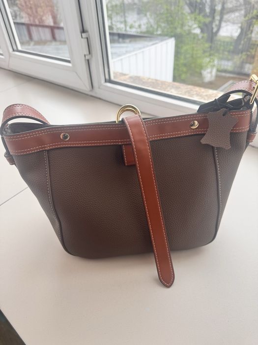 Сумка новая кожаная