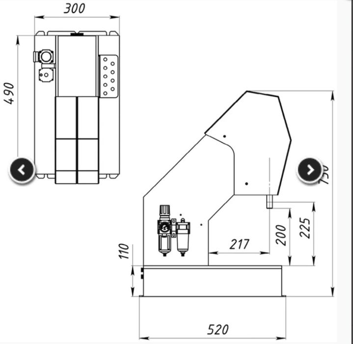 Запрессовочный станок Pneumatic-01