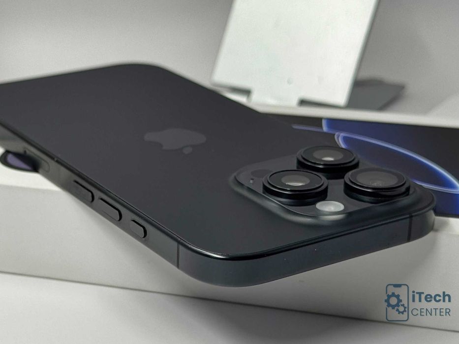 iPhone 16 Pro 256GB Black, 94% батерия, КАТО НОВ, 1г. ГАРАНЦИЯ!