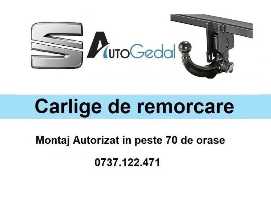 Carlig Remorcare SEAT Exeo - Omologat RAR si EU - 5 ani Garantie