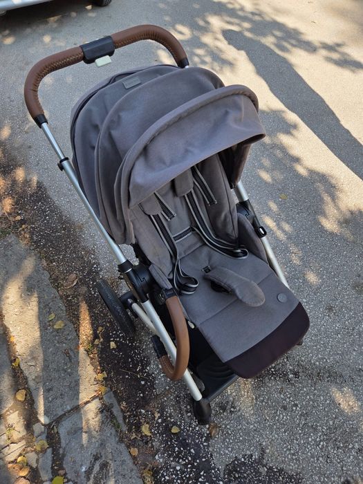 Бебешка количка Cybex Balios S Lux, сребристо шаси
