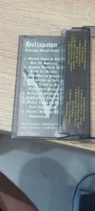 Аудио касета Hellspawn : Extreme Metal Meets Extreme Techno