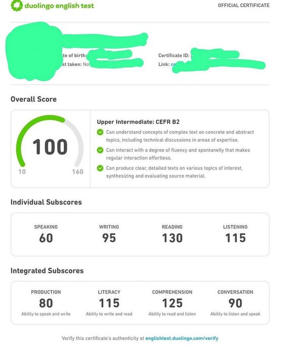 Duolingo (помощь при сдаче)