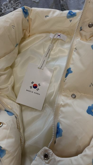 Куртка в цветочек