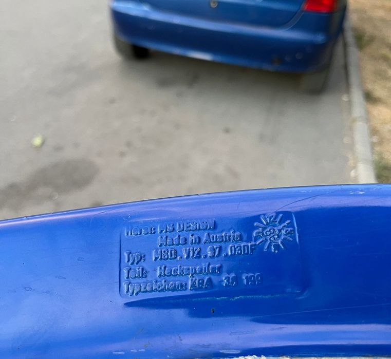 Спойлер за Голф 4 !Рядък! MS Design Австрия!