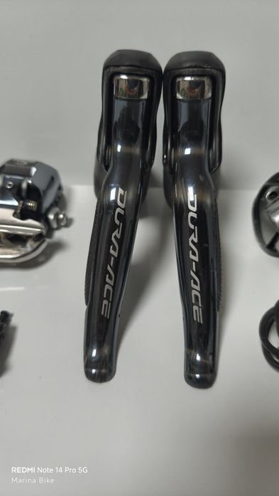 Електронна шосейна група Shimano Dura-Ace R9070 Di2 D-Fly Rim