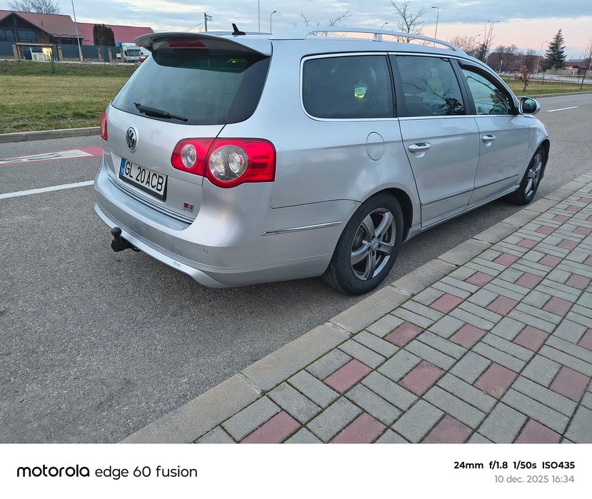 VW Passat B6 (3C5) HIGHLINE 2.0 TDI 170 CP, DSG,provenienta BELGIA cu dotări de excepție din fabrică + TUNNING CAROSERIE (RS Caractere / Belgia)