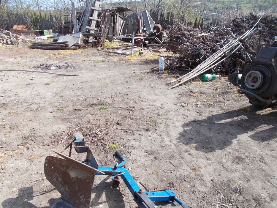 plug motocultor simplu si reversibil