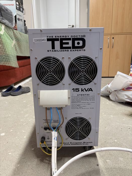 Stabilizator de tensiune monofazic 15KVA