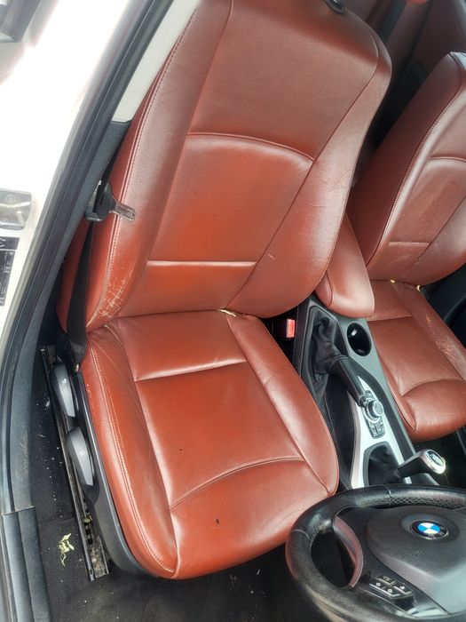 Interior piele coniac bmw x1 e84