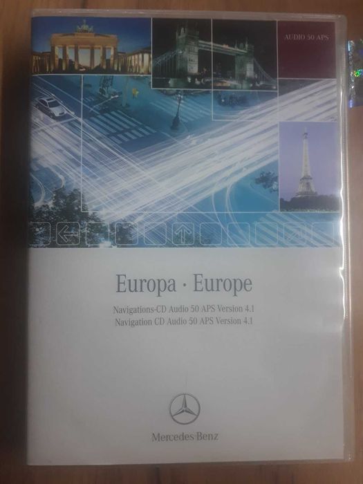 Оригинален сет навигация 4 DVD диска за Мерцедес cls,slk, e classe